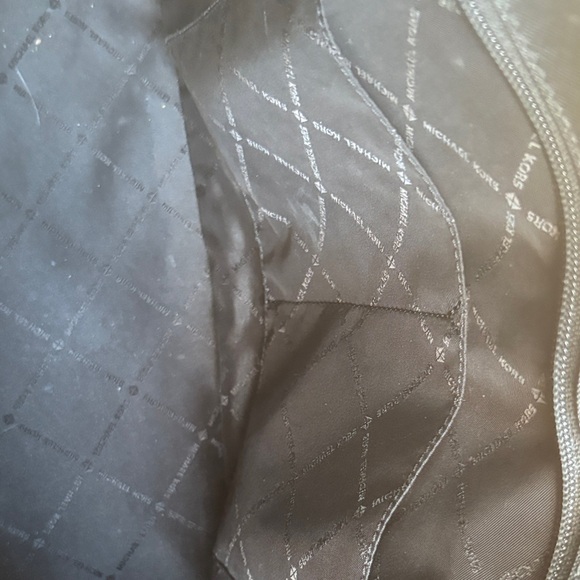 Michael Kors Black Tote with Gold Accents - Picture 7 of 10